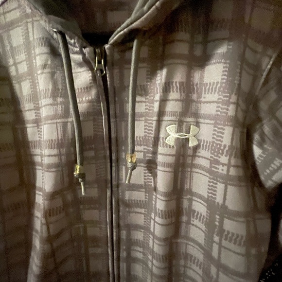Under Armour zip jacket coat hoodie M gray - Picture 2 of 5